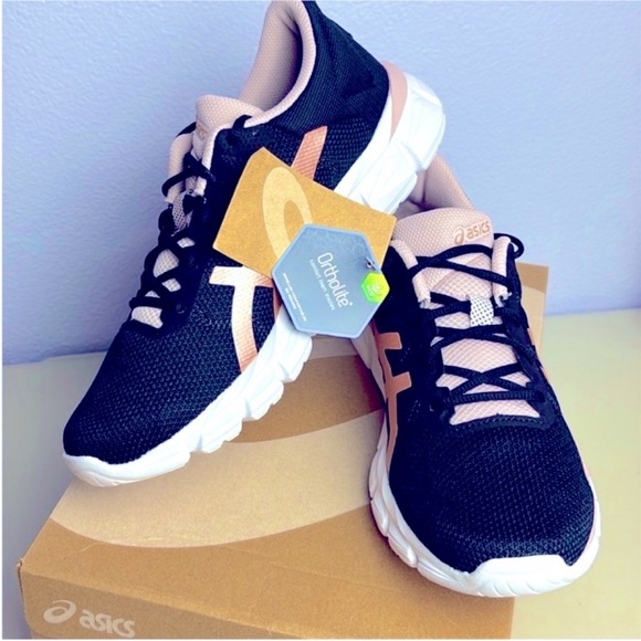 NWT ASICS GEL QUANTUM LYTE Black and Metallic
Rose Gold Running Shoes OG Box - Picture 4 of 13